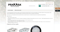 Desktop Screenshot of prakasa.co.uk